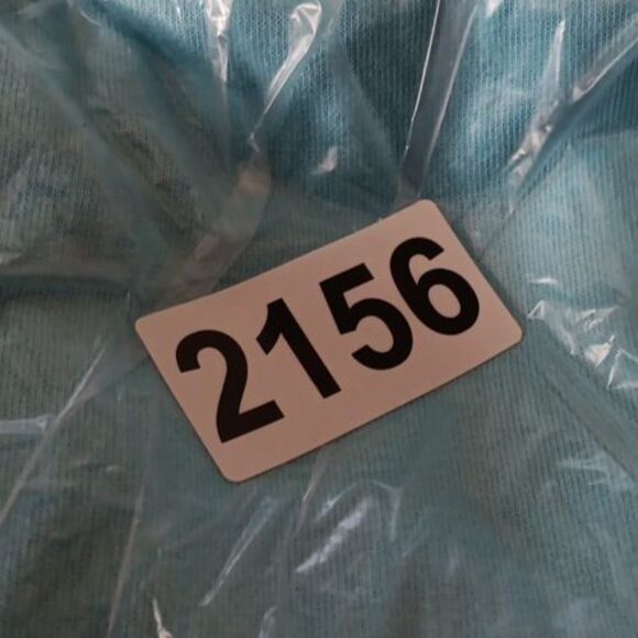 Miss Attitude Girls X Large(16) Short Sleeve Tee T Shirt Solid Blue - Picture 5 of 5